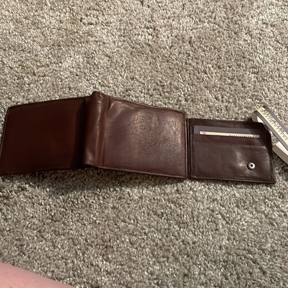New brown wallet with cc slot’s genuine